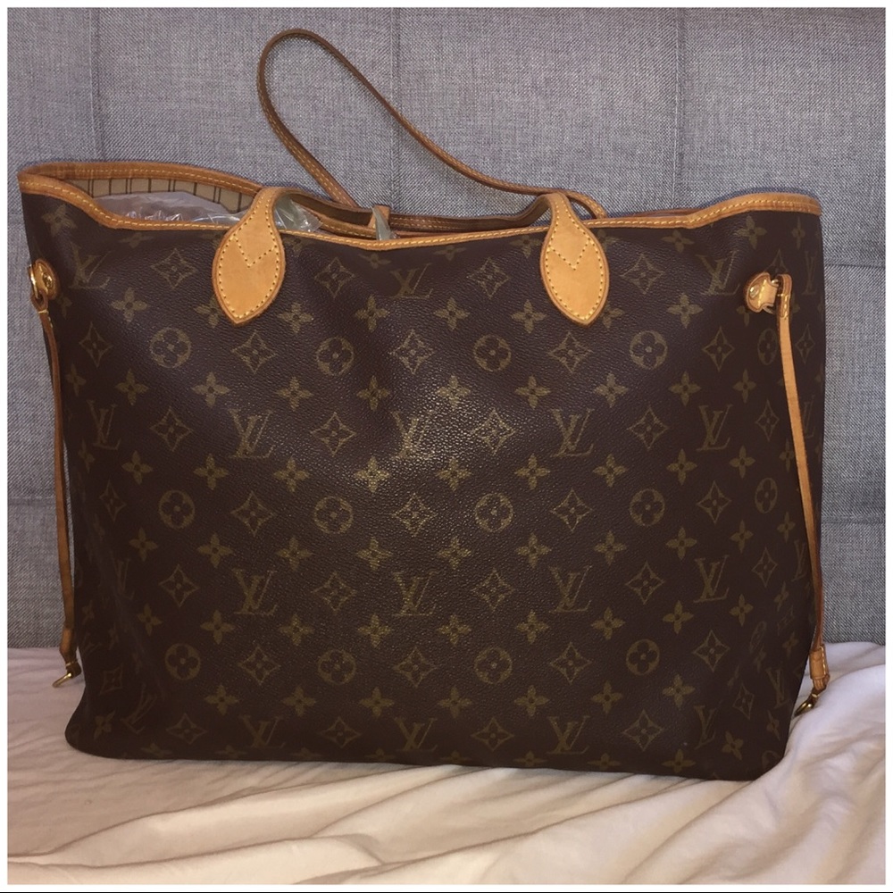 Authentic Louis Vuitton Neverfull GM with Dust Bag